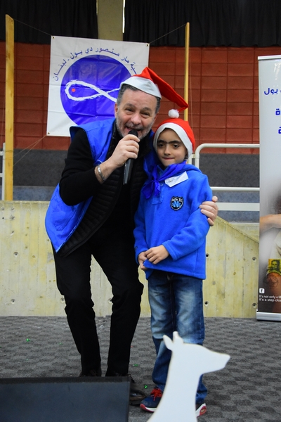 Saint Vincent de paul celebrating Christmas at Jesus & Mary school